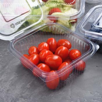 Kapaklı Kase / Salata Kaşesi - Köşeli 500 ml - 50 Adet